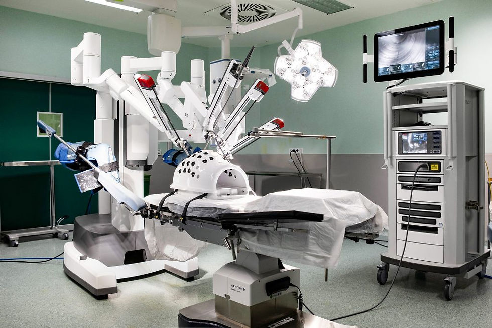 Robot Da Vinci para cirugía robótioca.
