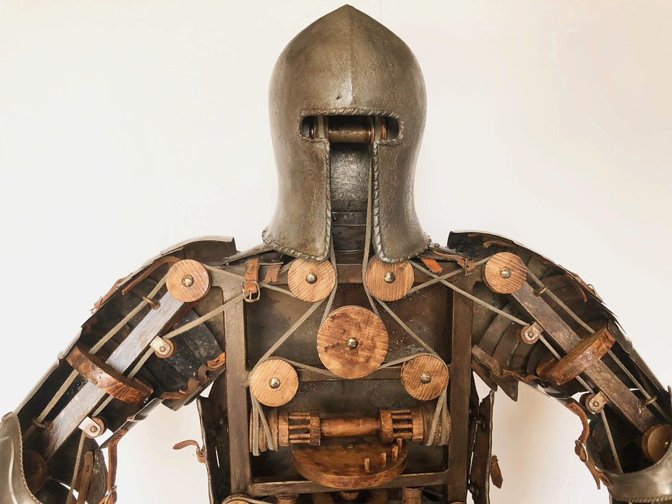 Automa Cavaliere: Robot diseñado por Leonardo Da Vinci hace más de 500 años