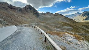 Kaunertálská ledovcová silnice na kole