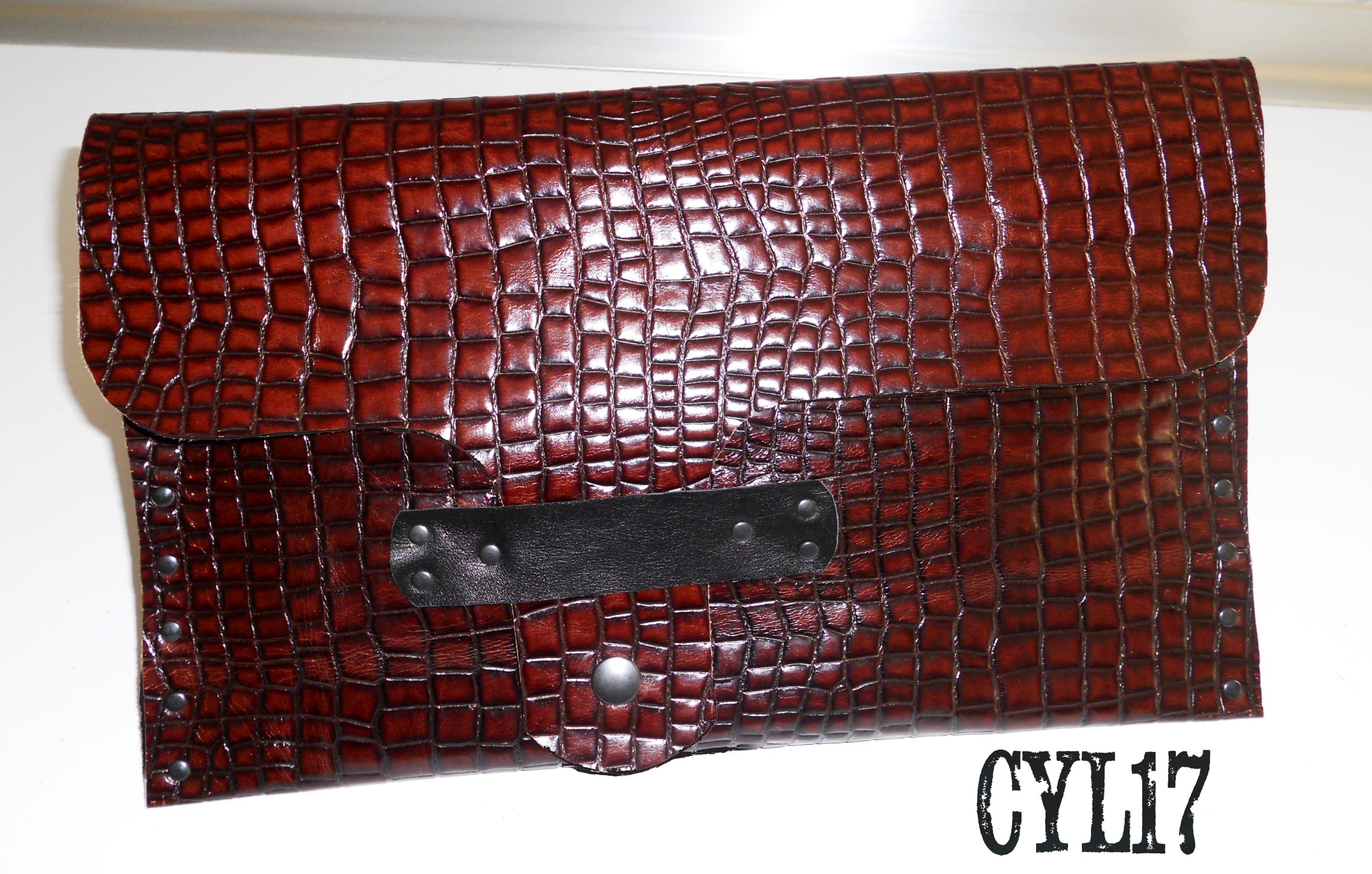 bag pochette clutch shoulderbag leather