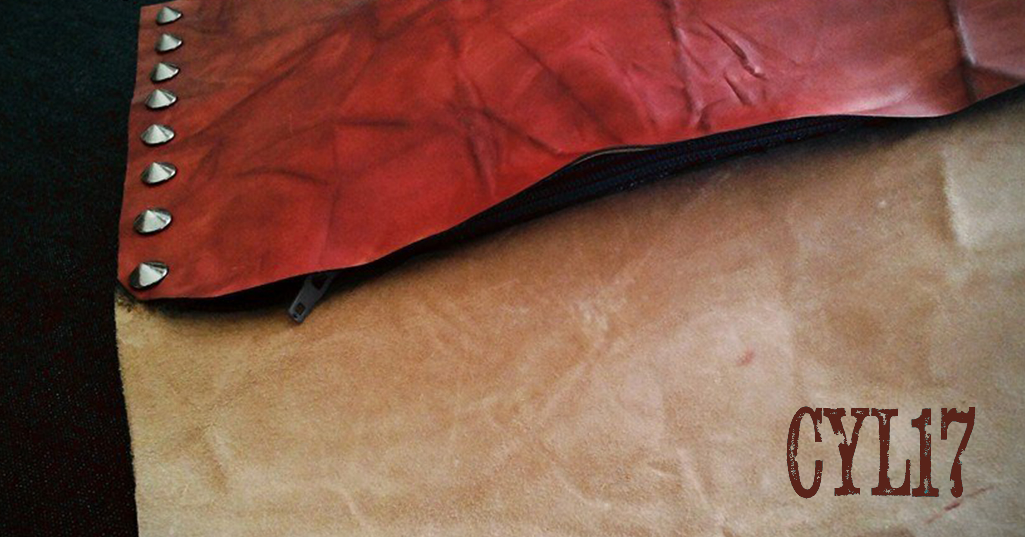 pochette pelle rossa 4