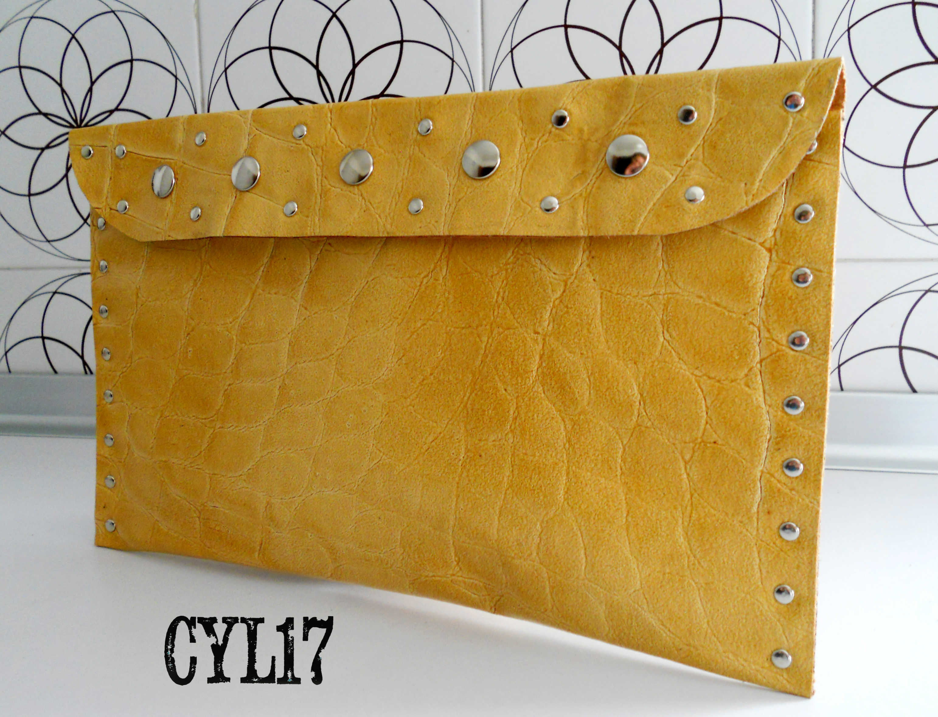 bag pochette clutch leather bag personal