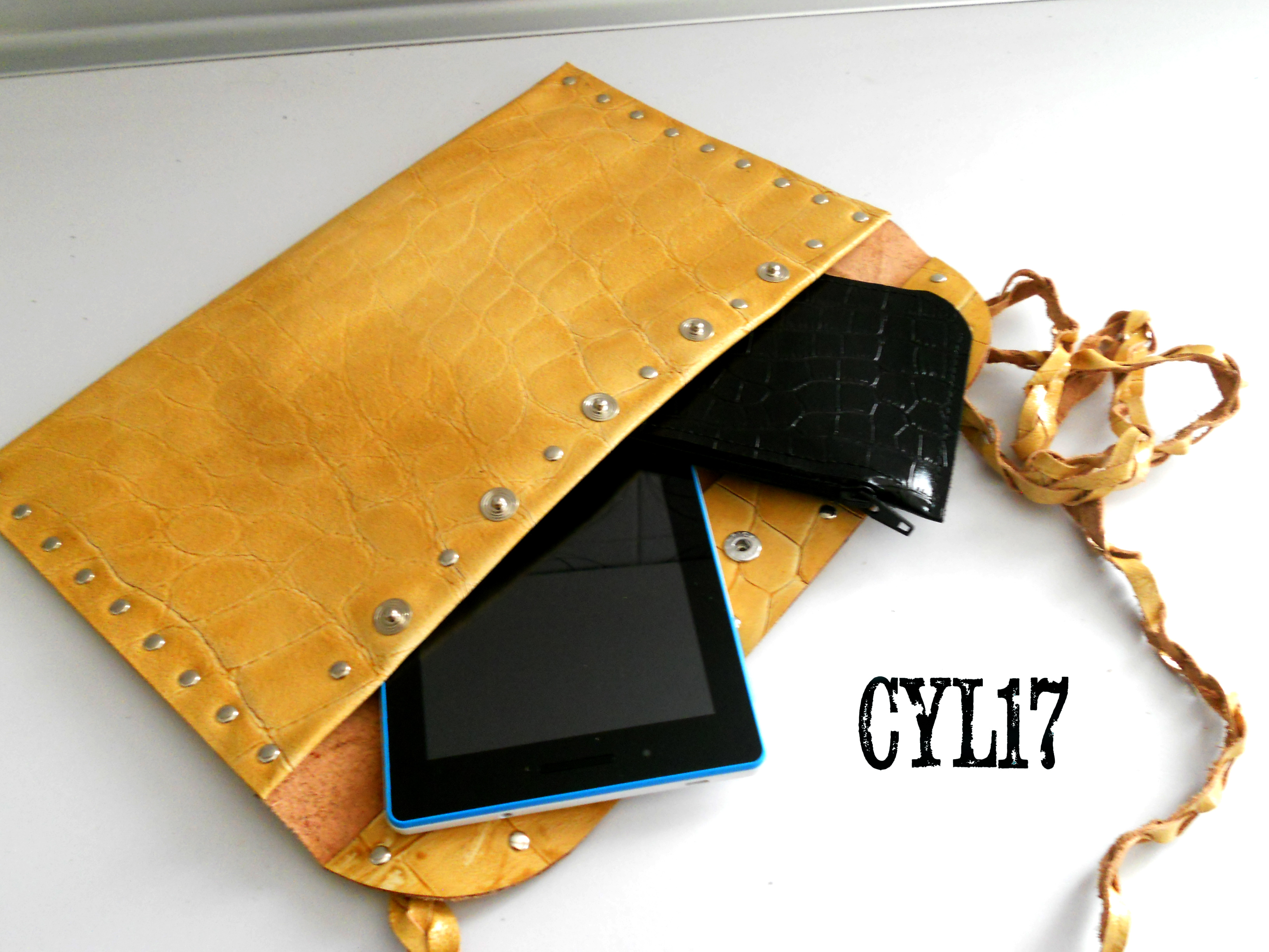 bag pochette clutch leather bag personal