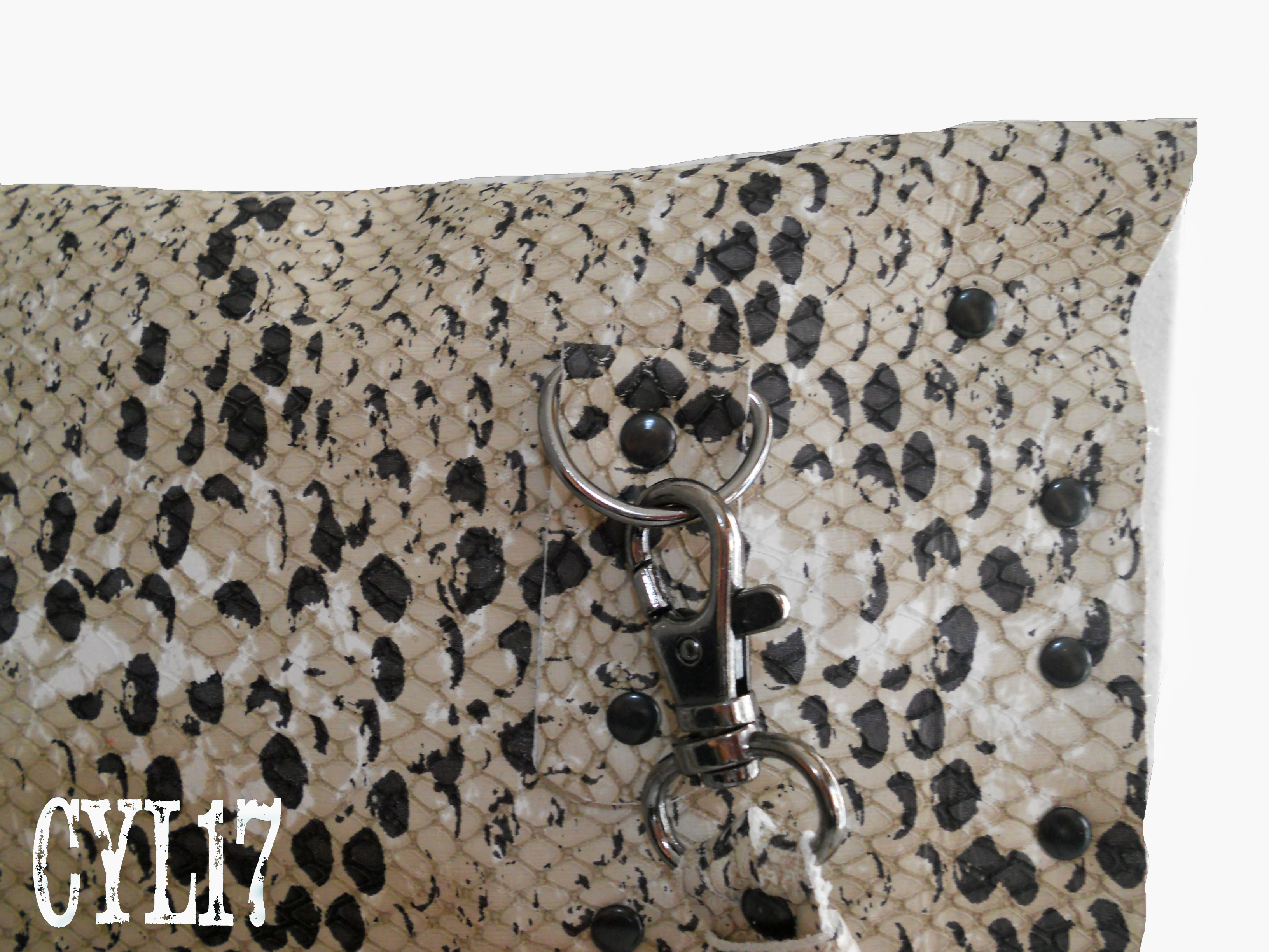 pochette bag borsa clutch in pelle stam