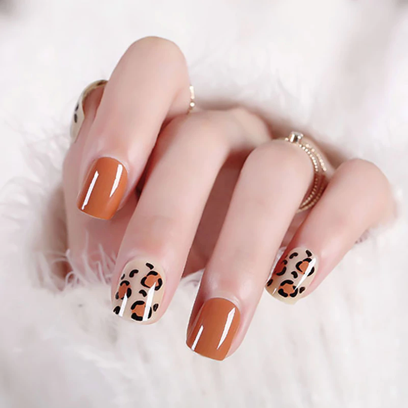 Top 15 Neutral Leopard Print Nails Of 2020