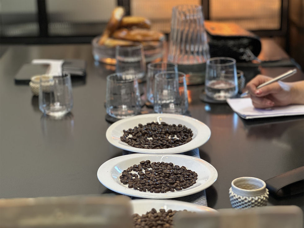 Miniaturbild: Kaffeeröster im Barista Kurs im Schulungsraum Stuttgart