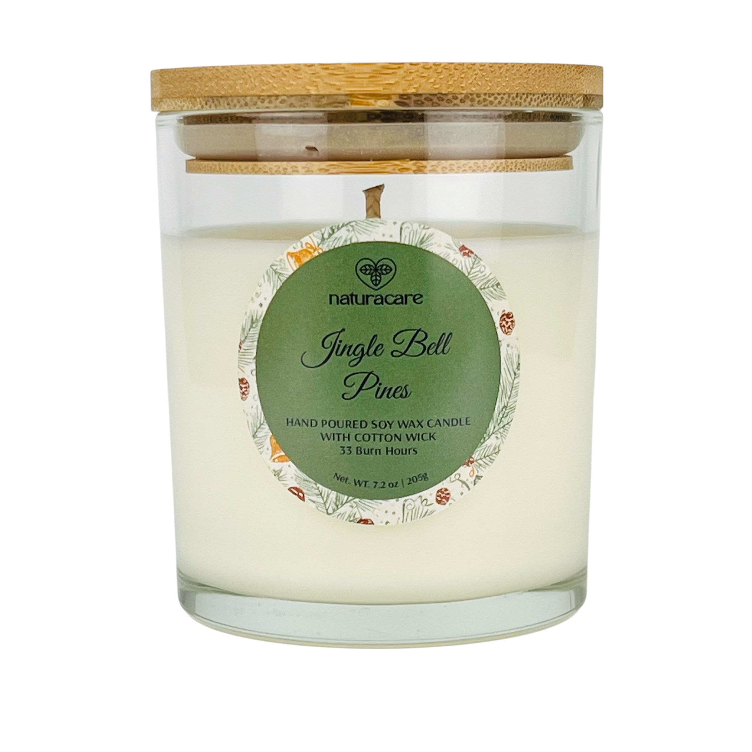 Jingle Bell Pines - Soy Wax Christmas Candle