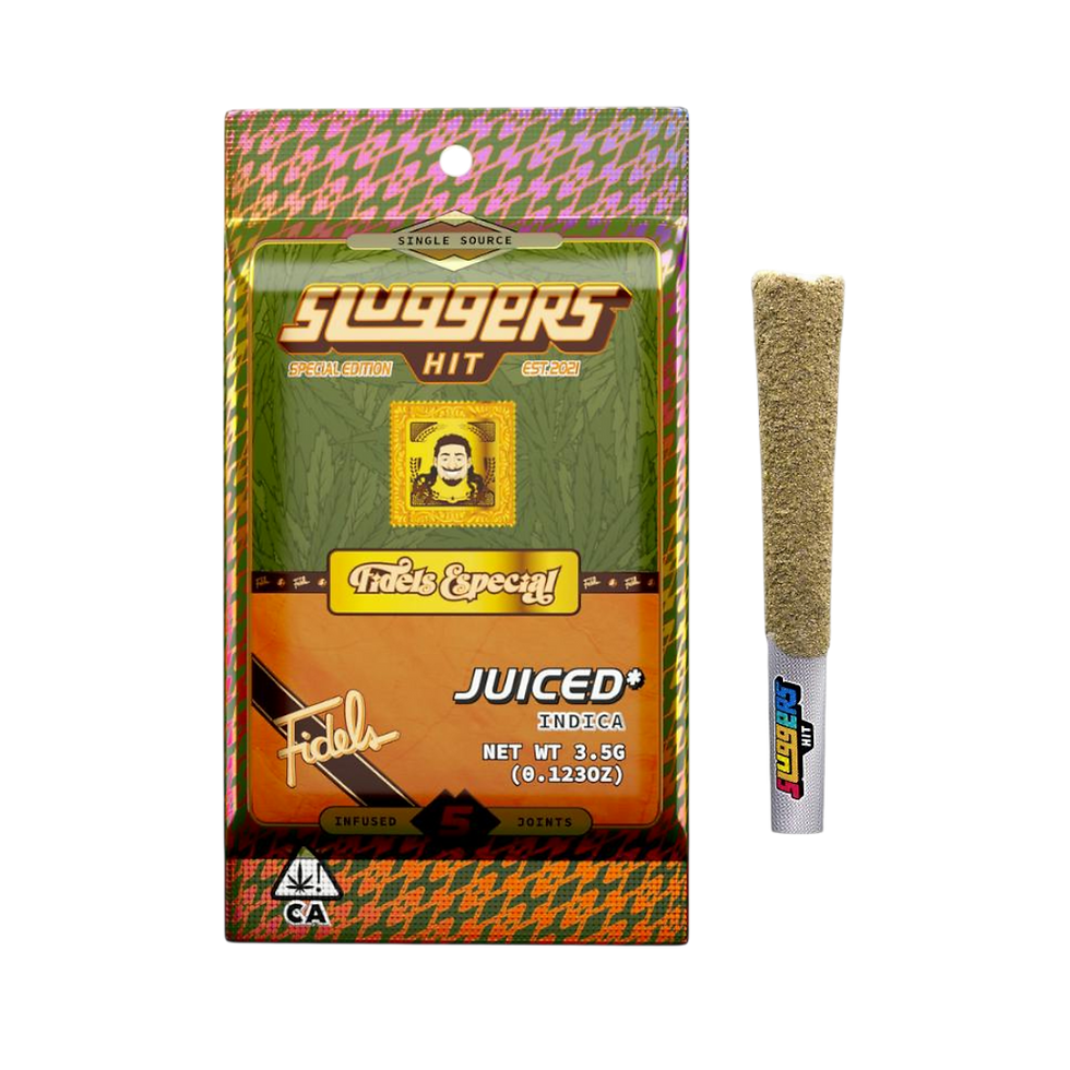 Sluggers x Fidels - Infused Prerolls - 3.5g 5pk - Fidels Especial