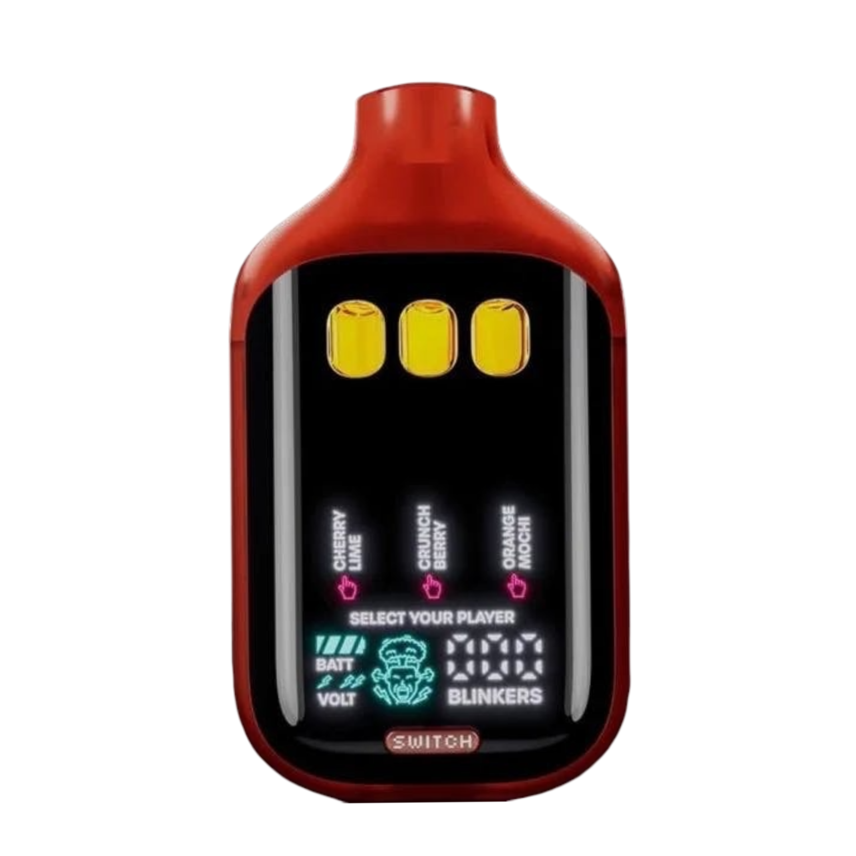 (S) Cherry Lime x (I) Crunch Berry x (H) Orange Mochi