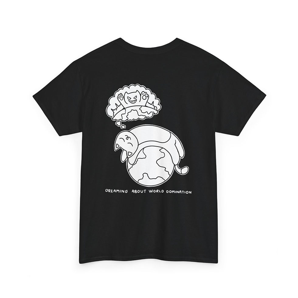 Miniaturbild: WORLD DOMINATION SHIRT - BLACK 