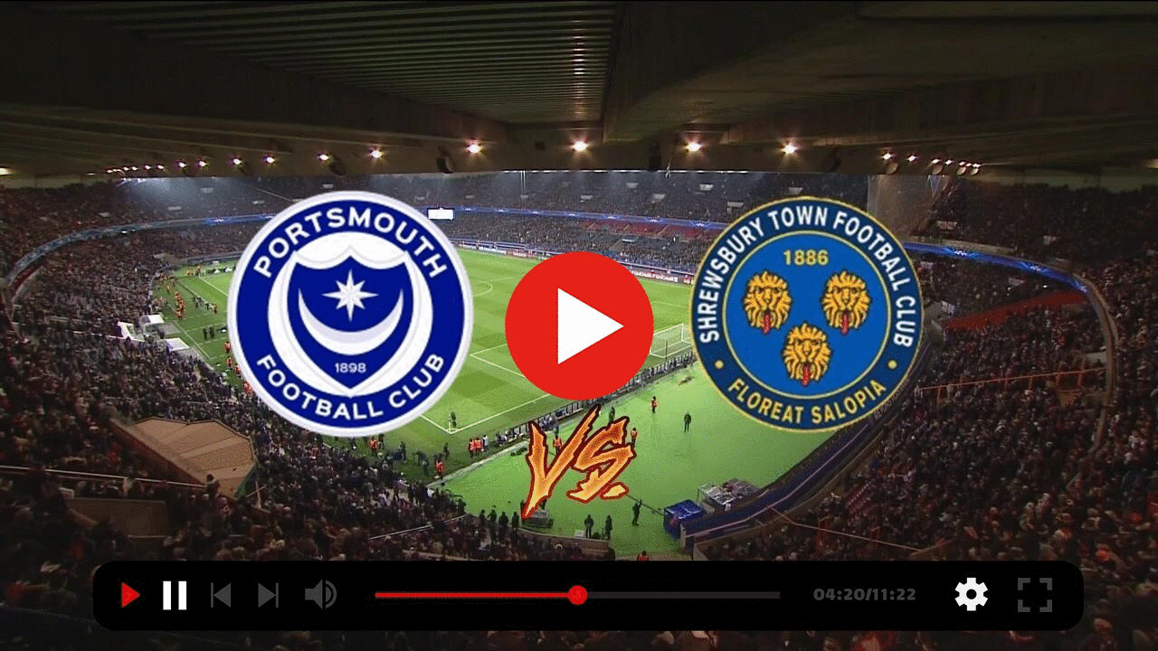 ((Live Stream!!)) Portsmouth - Shrewsbury live online content media