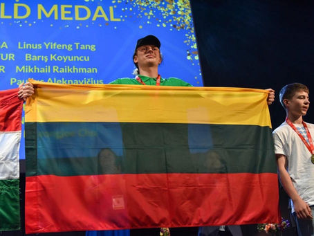 Interviu su visų laikų geriausiu Lietuvos matematikos olimpiadininku Pauliumi Aleknavičiumi