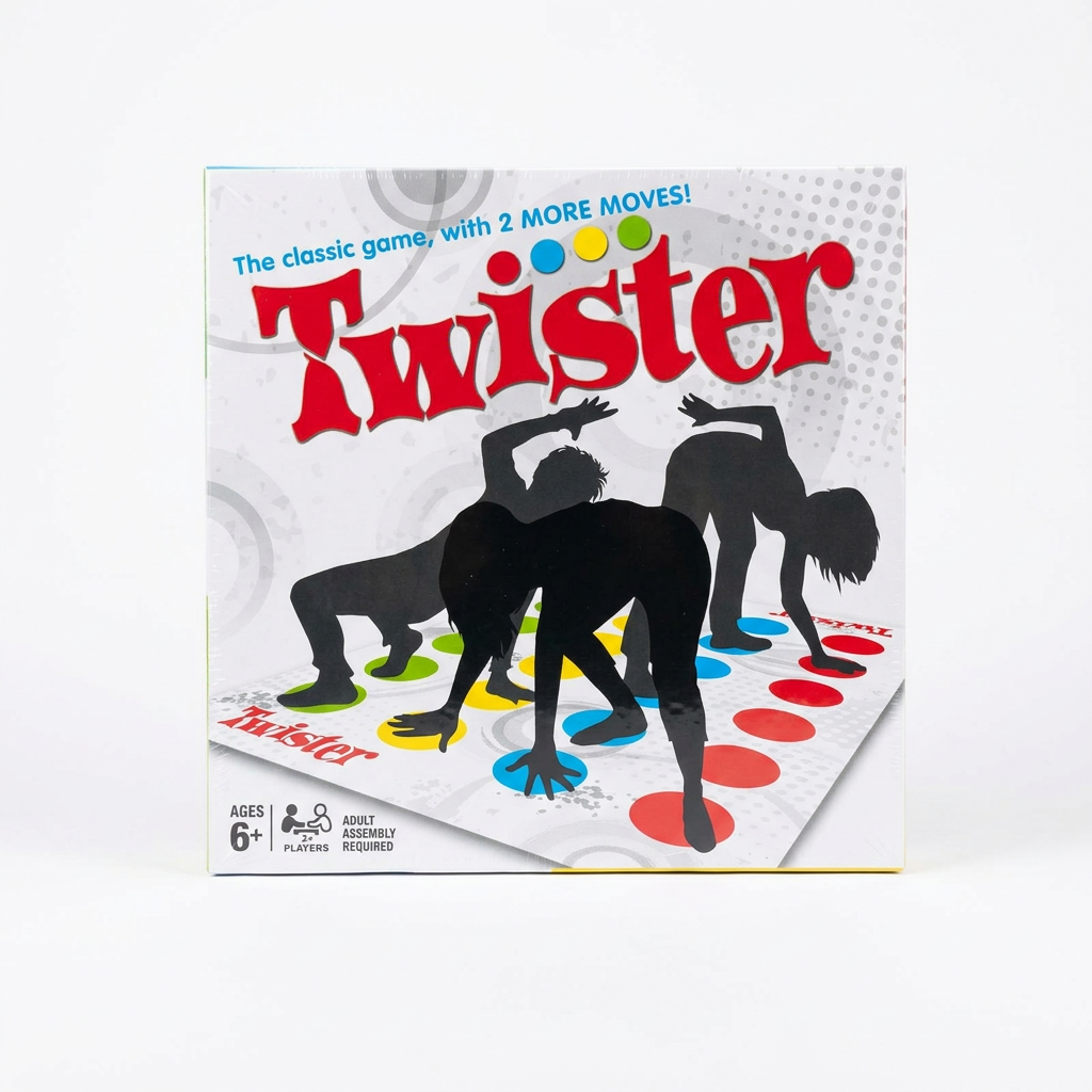 Twister Classic Family Party Game – Fun Indoor Activity for Kids & Adults