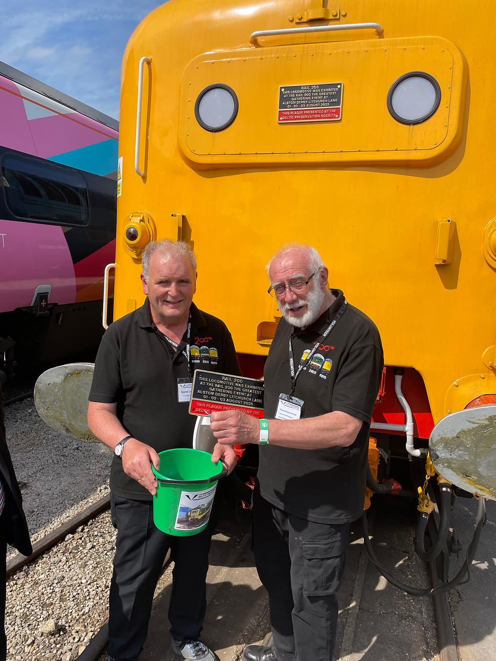 The raffle draw for the third commemorative plaque. Winning ticket was 00214