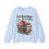 Thumbnail: RATHER BE READING design on a gildan 18000 sweatshirt in the color light blue flat