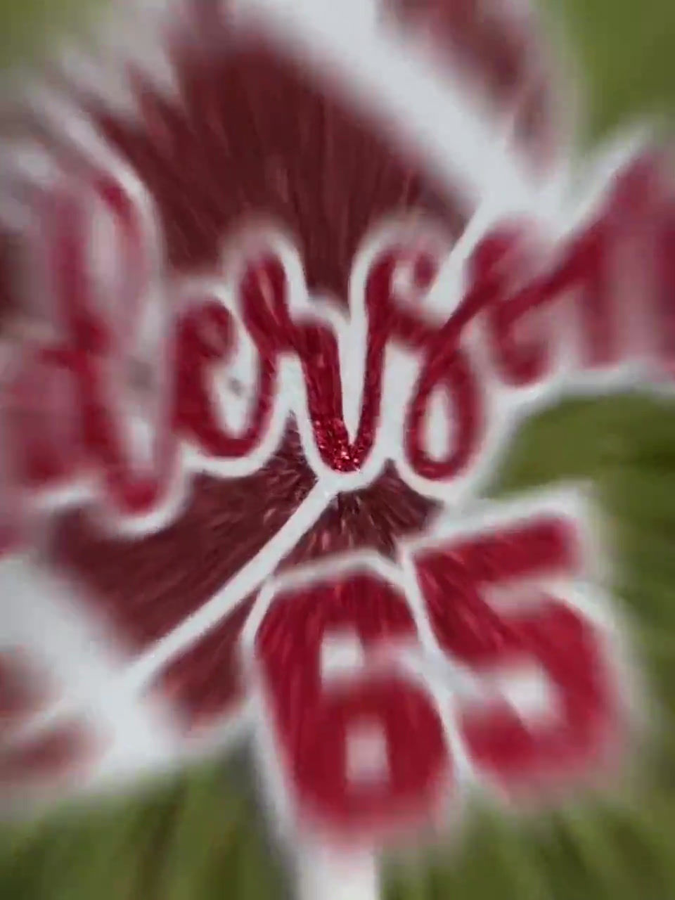 Thumbnail: Personalized Glitter Football Decal with Name and Number