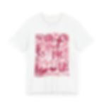 Oh how he loves design on a white tshirt by Bella+canvas 3001 flat