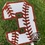 Thumbnail: Personalized Glitter Baseball Number Decal