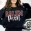 Thumbnail: Reserved for Salem Pom: Crewneck Sweatshirt with Front Cheer Design
