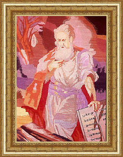 Original Handmade Gobelin "Moses"