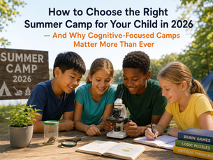 How to Choose the Right Summer Camp for Your Child in 2026 — And Why Cognitive-Focused Camps Matter More Than Ever