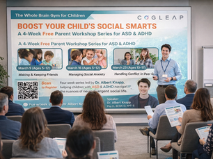 Boost Your Child’s Social Smarts: A Free 4-Week Parent Workshop for Autism & ADHD
