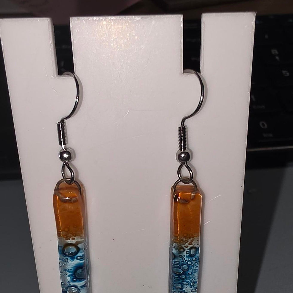 Thumbnail: Chilean Dangle Earrings 