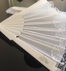eventail dentelle,cadeaux invites, mariage