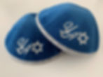 Kippa Velours bleu royal