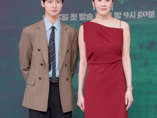 고현정, 장동윤: 사마귀 제작발표회 참석