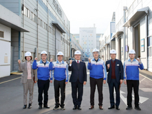 홍남표 창원시장, 피케이밸브앤엔지니어링 방문