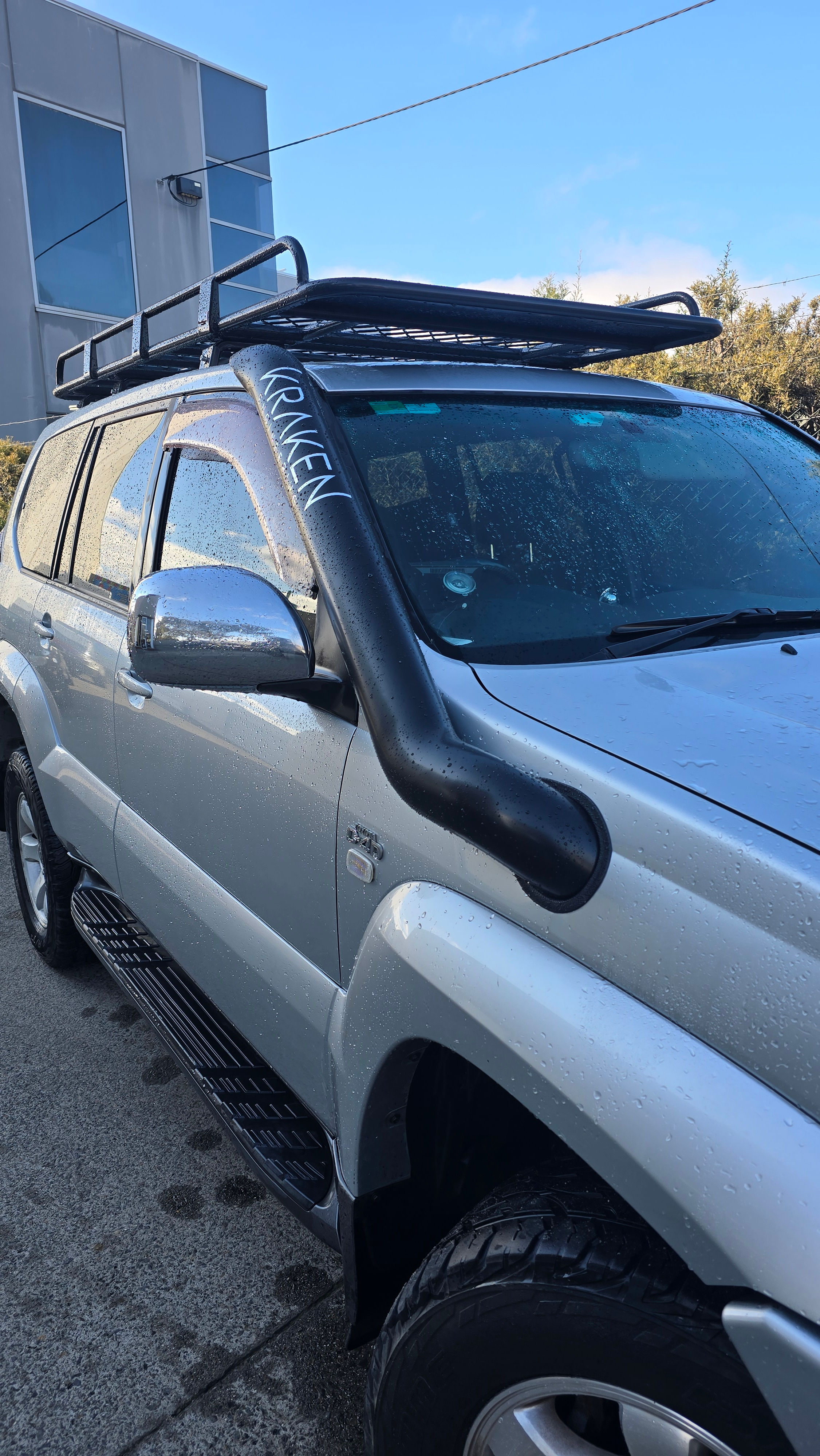 Toyota - 120 Series Prado - Snorkel and Airbox Combo