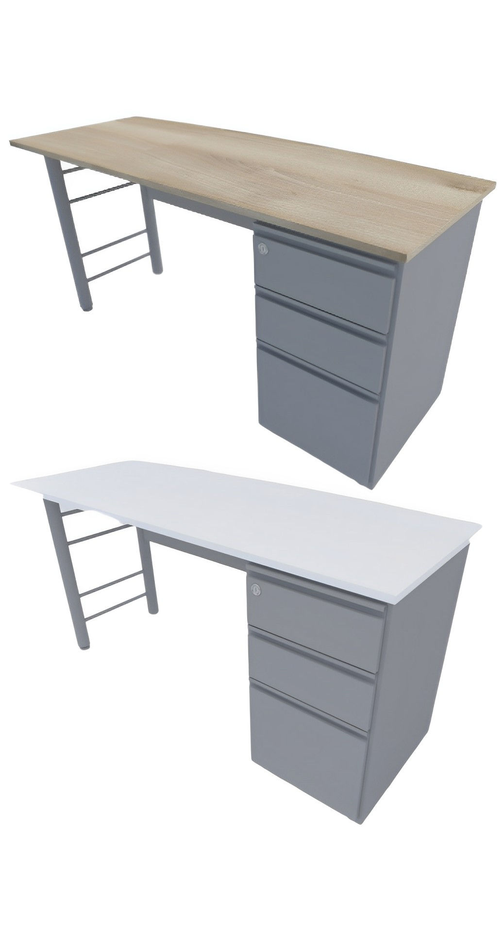 Escritorio Con Archivador