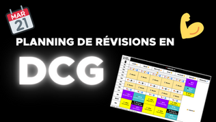 Planning de révision DCG : le guide complet en 7 étapes