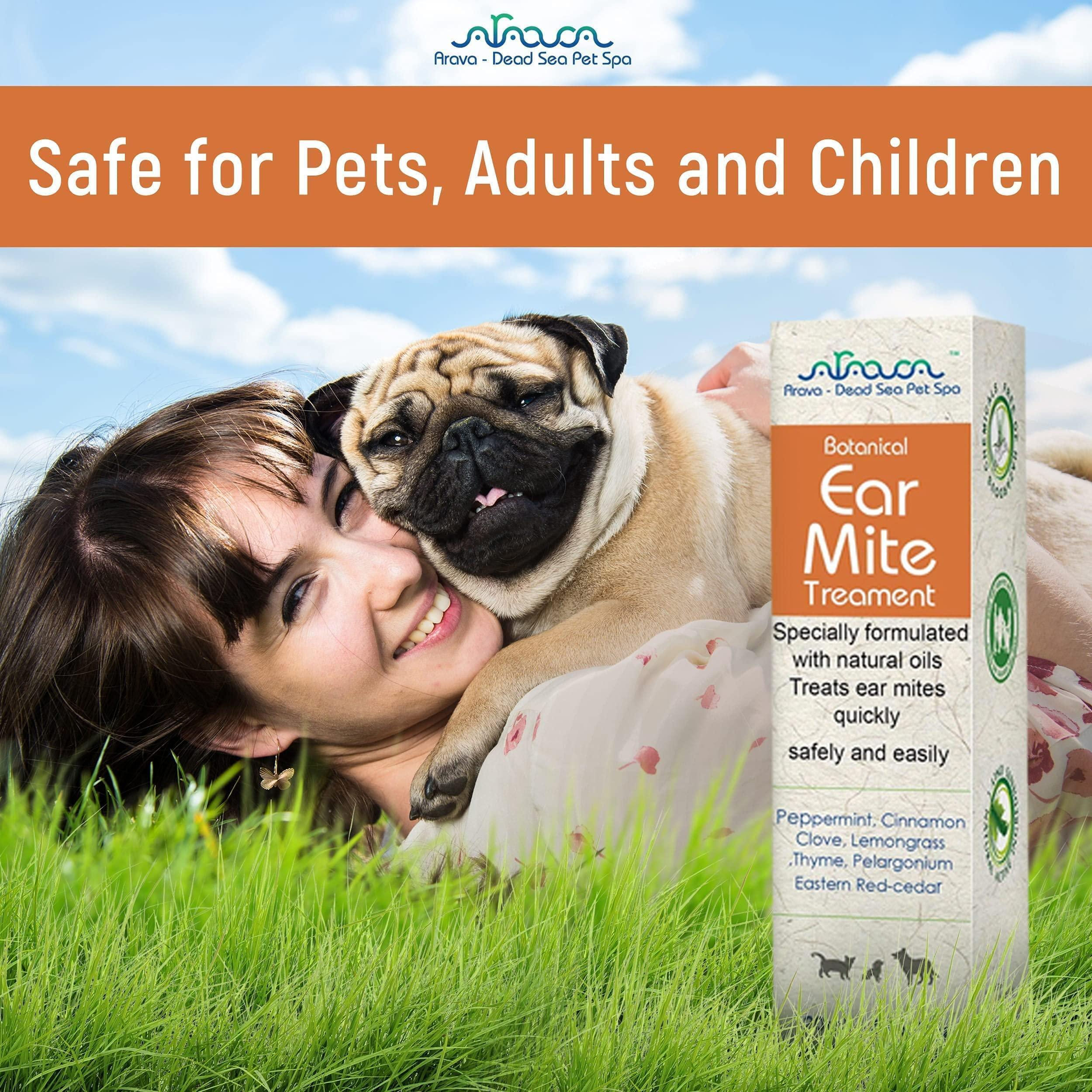 Pet Ear Care Drops for Dogs & Cats