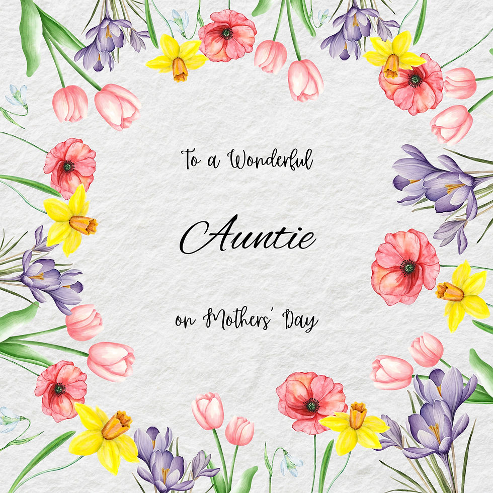 Thumbnail: Floral Mothers Day Card