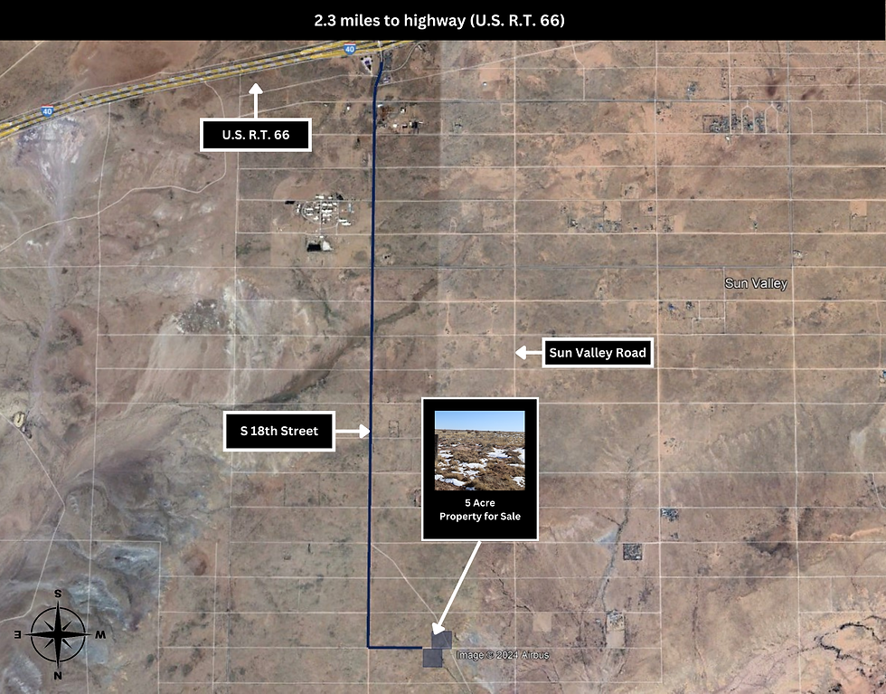 Thumbnail: 5 Acre Vacant lot in Sun Valley, AZ (APN:105-15-034)