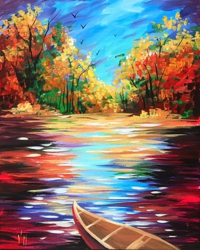 Paint Nite: Fall boat ride