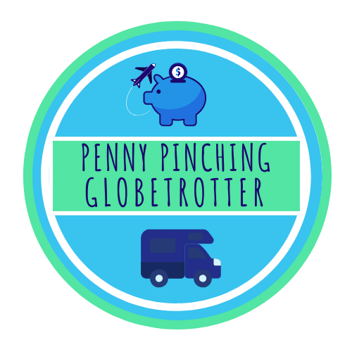 Penny Pinching Globetrotter logo