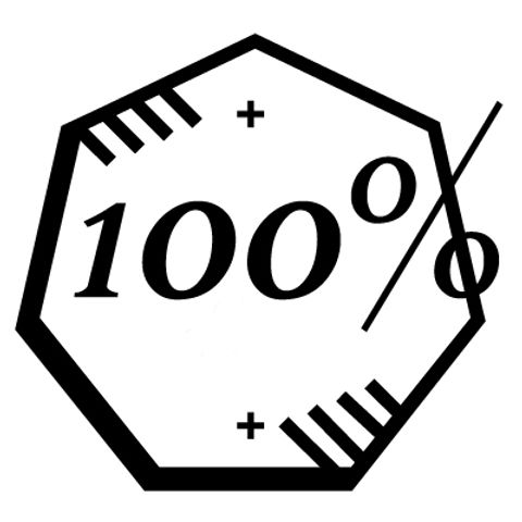 100%