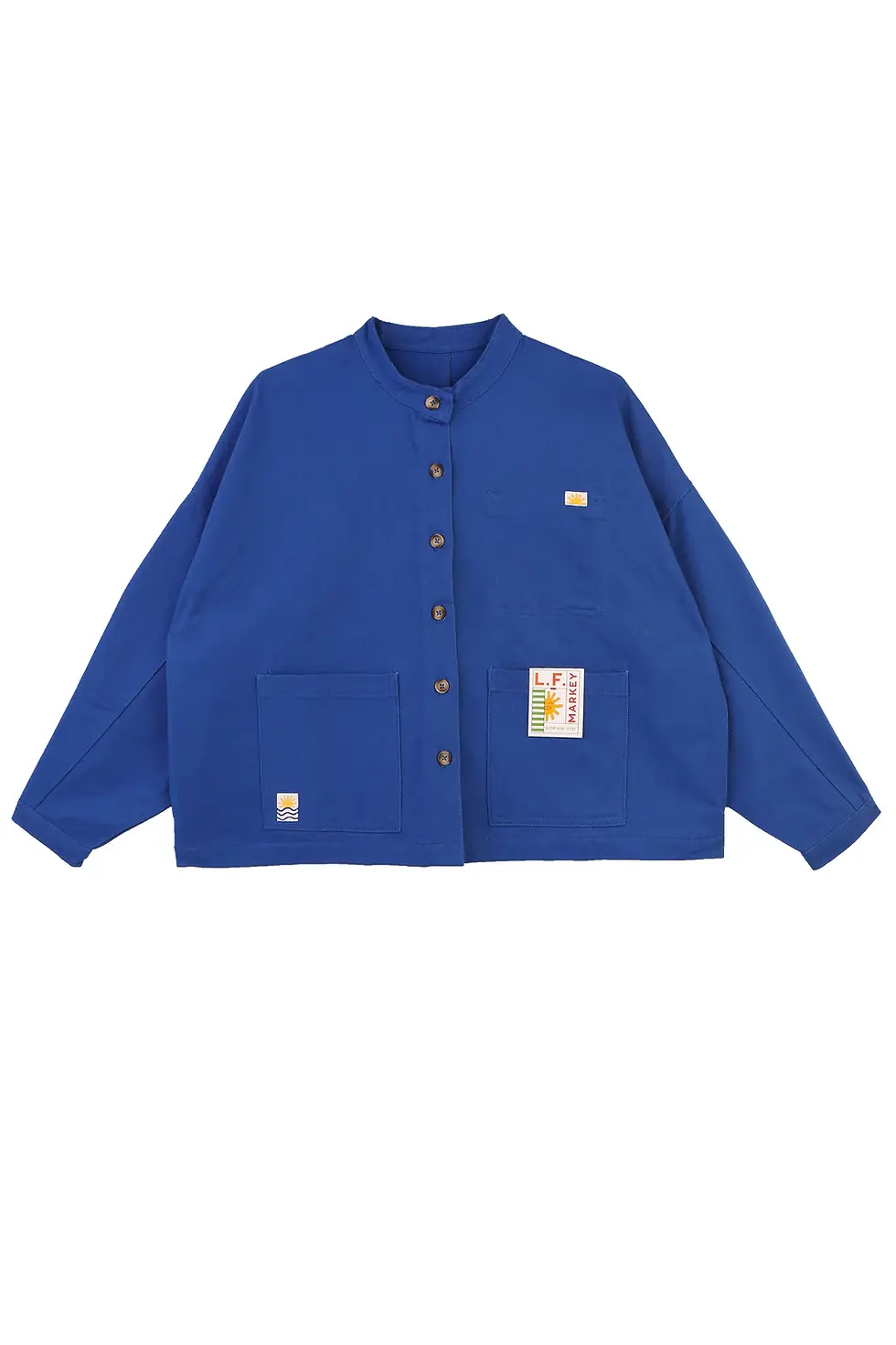 Thumbnail: LF Markey Wide Chore Coat, Cobalt