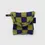 Thumbnail: Baggu puffy earbuds case, pear navy check