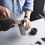 Thumbnail: Black kinto travel tumbler drinks carry on the go flask