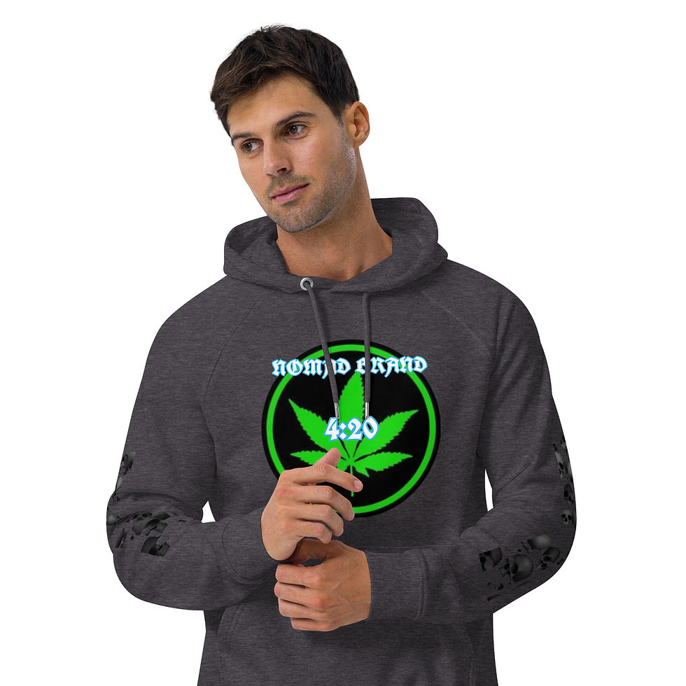 Thumbnail: Unisex eco raglan hoodie