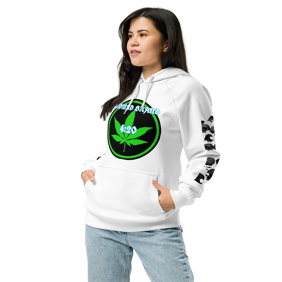 Thumbnail: Unisex eco raglan hoodie