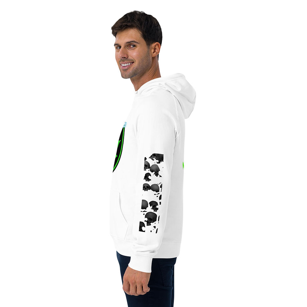 Thumbnail: Unisex eco raglan hoodie