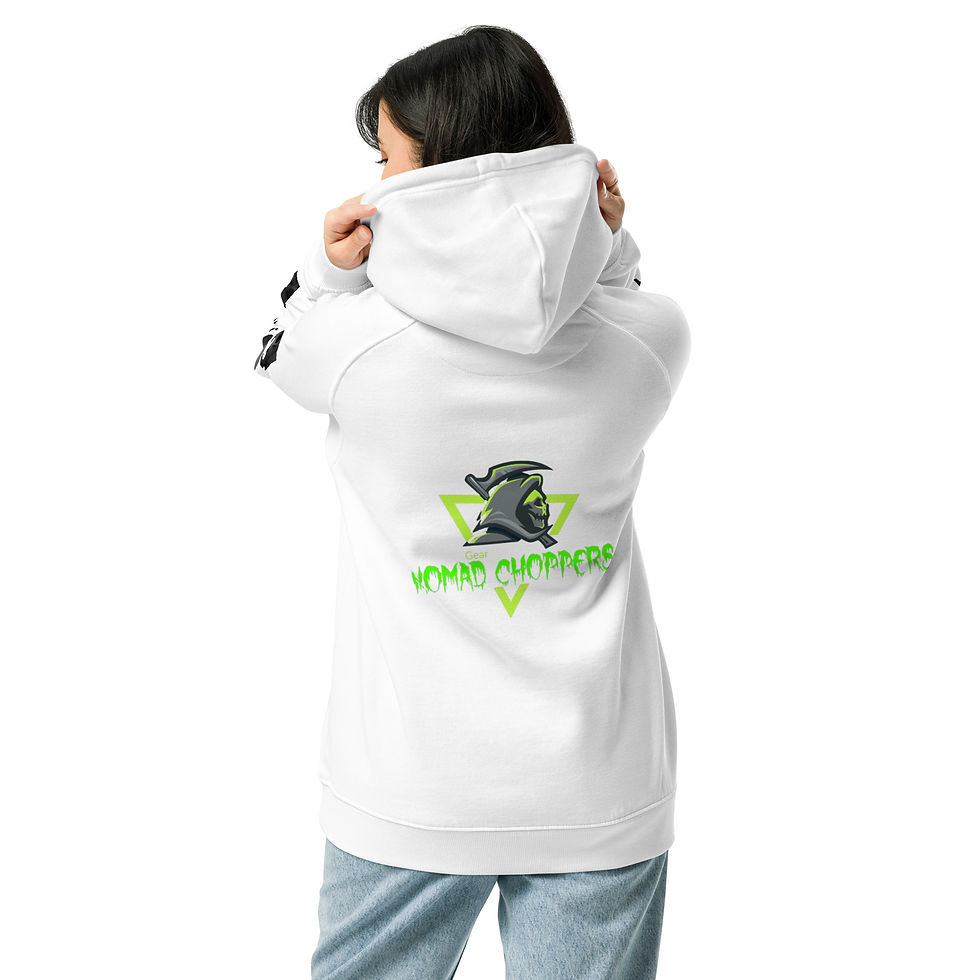 Thumbnail: Unisex eco raglan hoodie