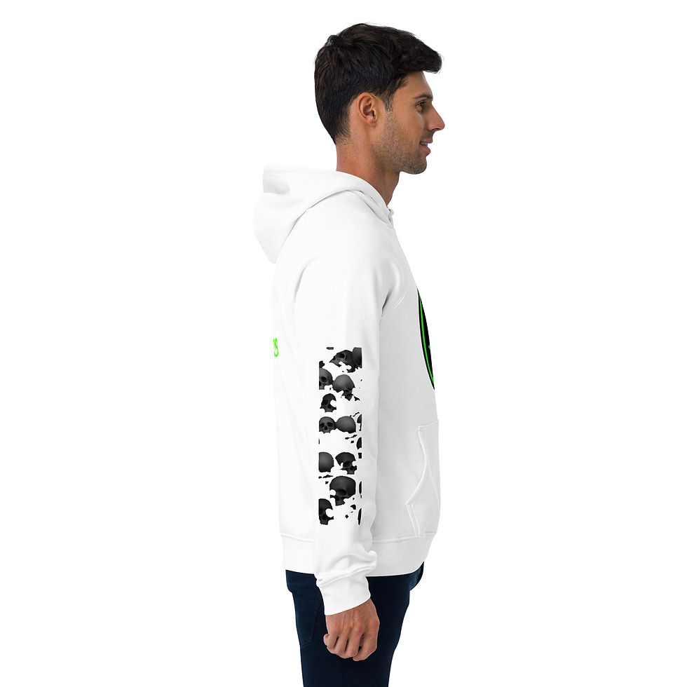 Thumbnail: Unisex eco raglan hoodie