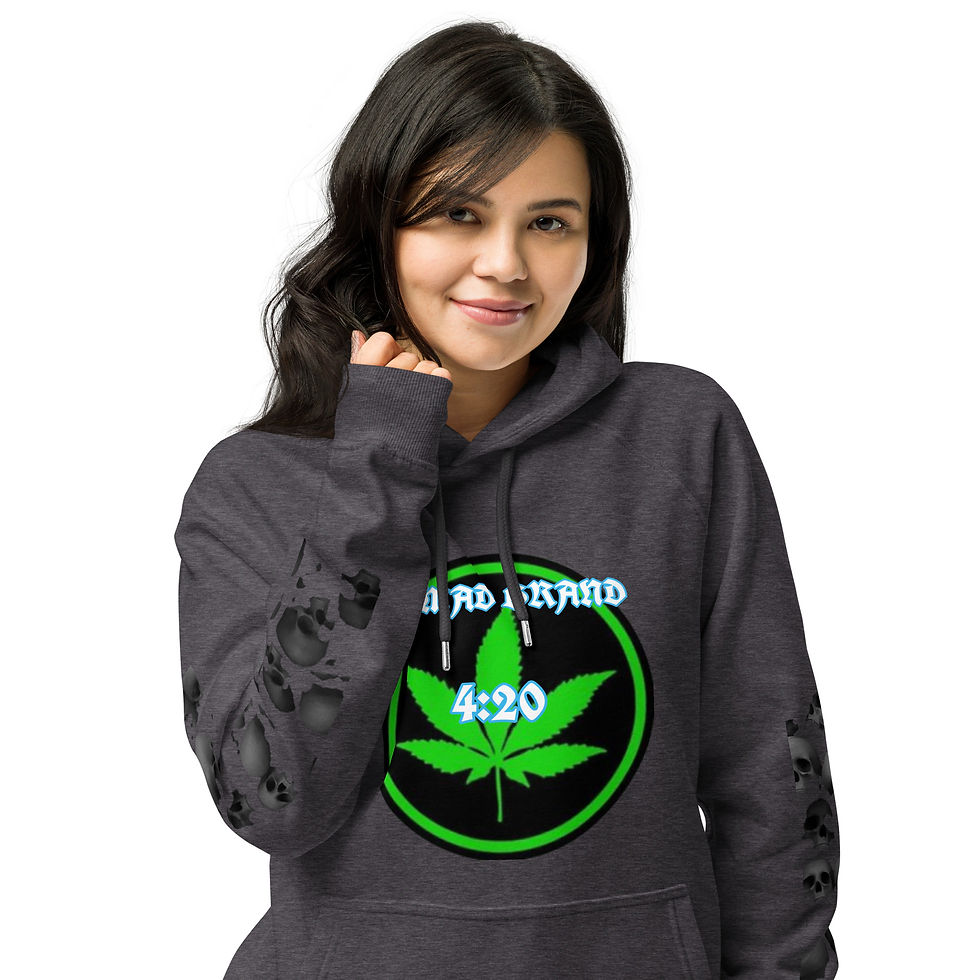Thumbnail: Unisex eco raglan hoodie