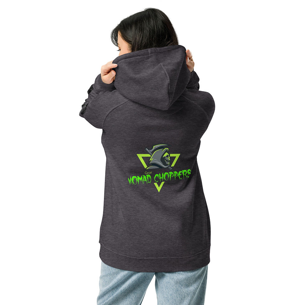 Thumbnail: Unisex eco raglan hoodie